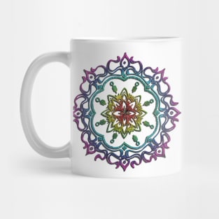 metal mandala Mug